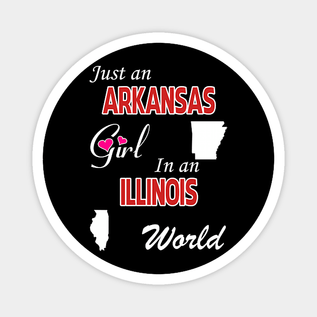 Arkansas - Illinois Magnet by ALEXANDRA PIVOVAROVA |